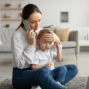 Температура 38–39,5 °C у ребенка