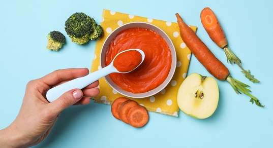 Примерное меню ребенка в 9 месяцев на день